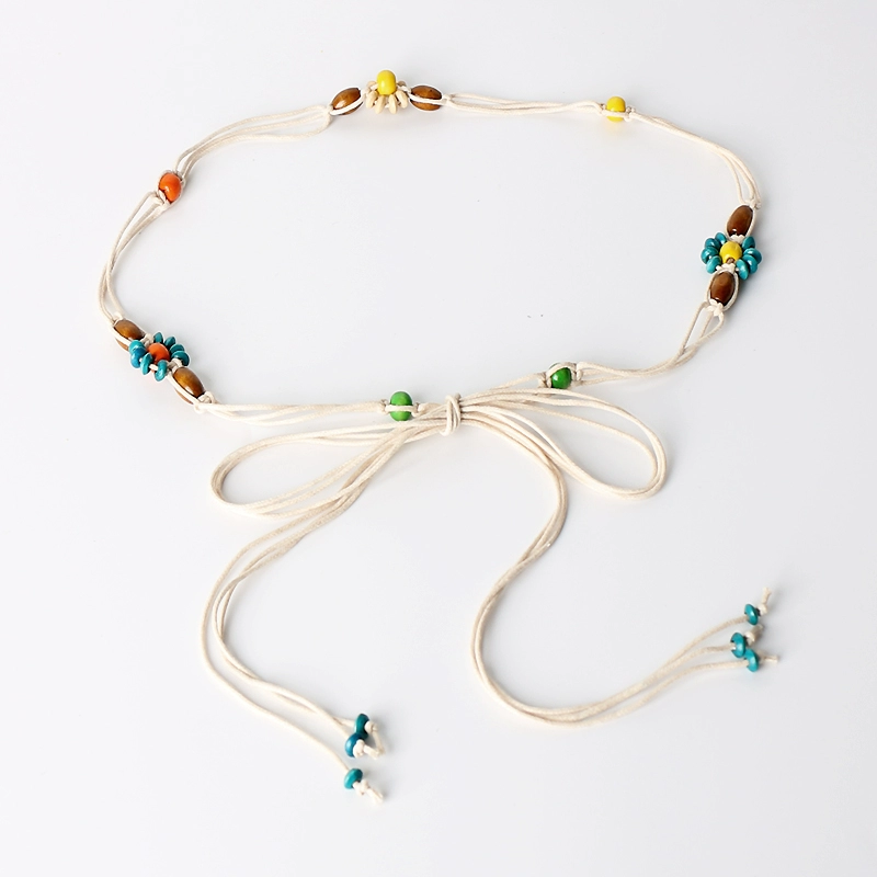 Braided Vintage Ethnic Style Waist Chain: evening event scene