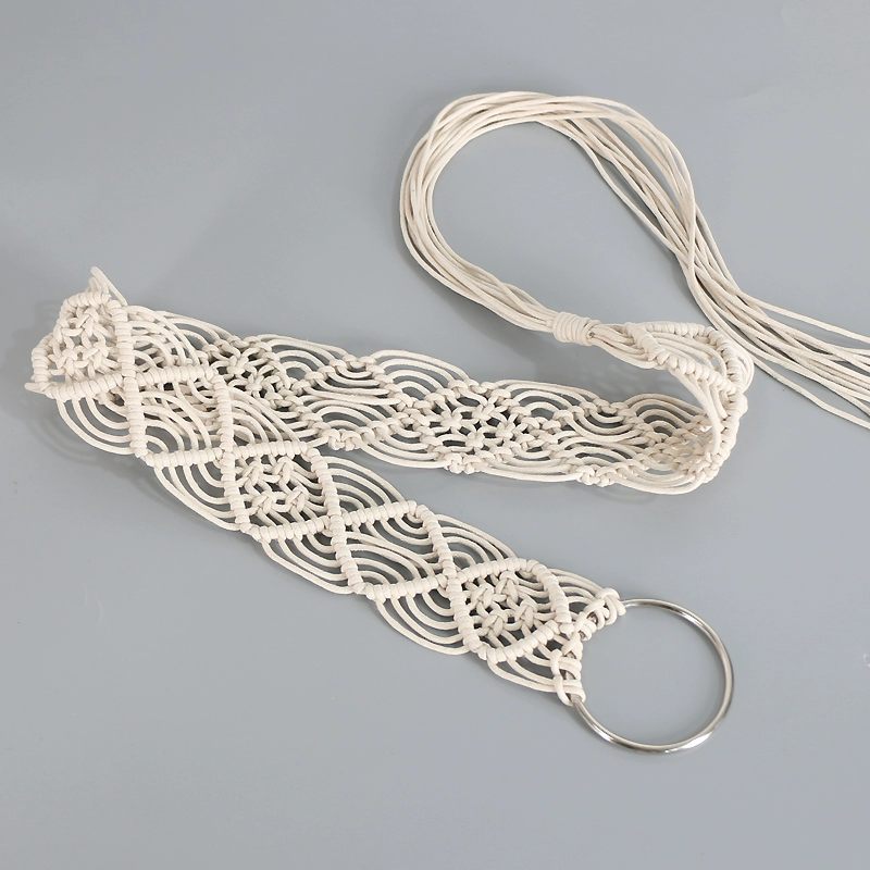 Ethnic Vintage Waist Chain: outdoor gathering scene