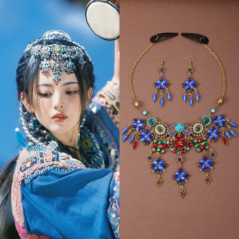Miao Ethnic Accessories Set - Image 3