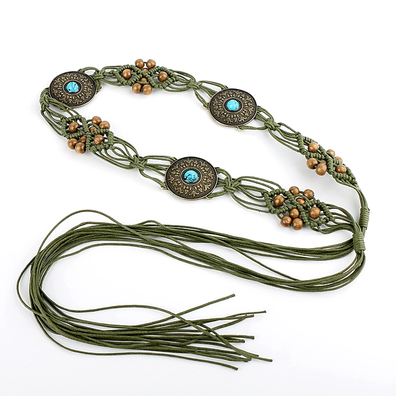 Ethnic Style Woven Waist Chain