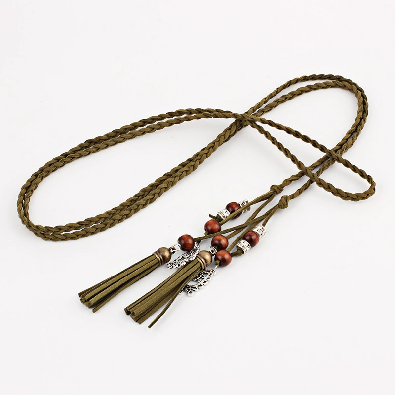 Handmade Ethnic Style Tassel Belt - Image 9