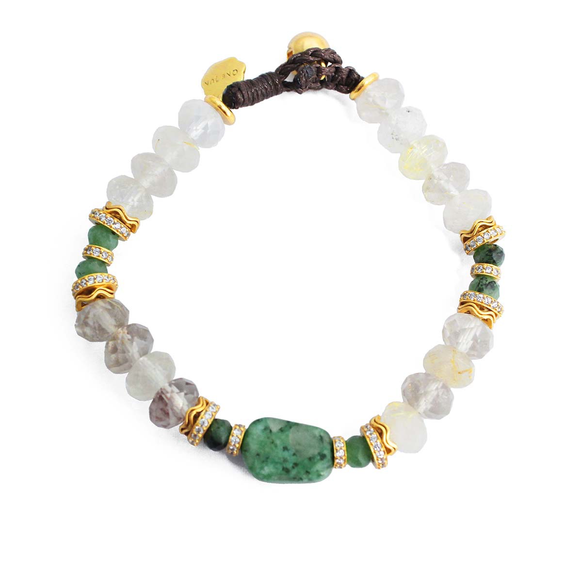 BR Crystal Stamen Bracelet: bohemian bracelet detail view