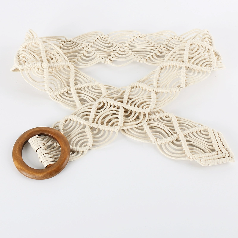 Ethnic Woven Waist-Cinching Waist Belt - Image 7