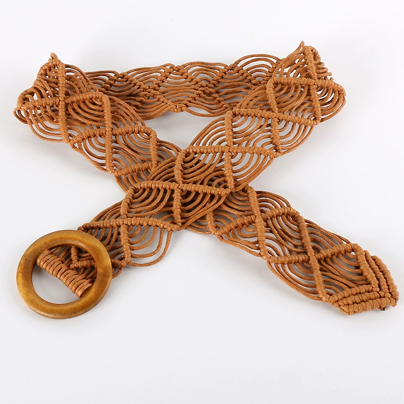 Ethnic Woven Waist-Cinching Waist Belt - Image 8