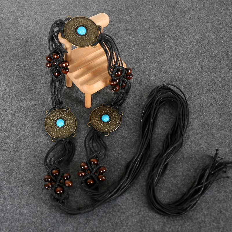 Ethnic Style Woven Waist Chain - Image 11