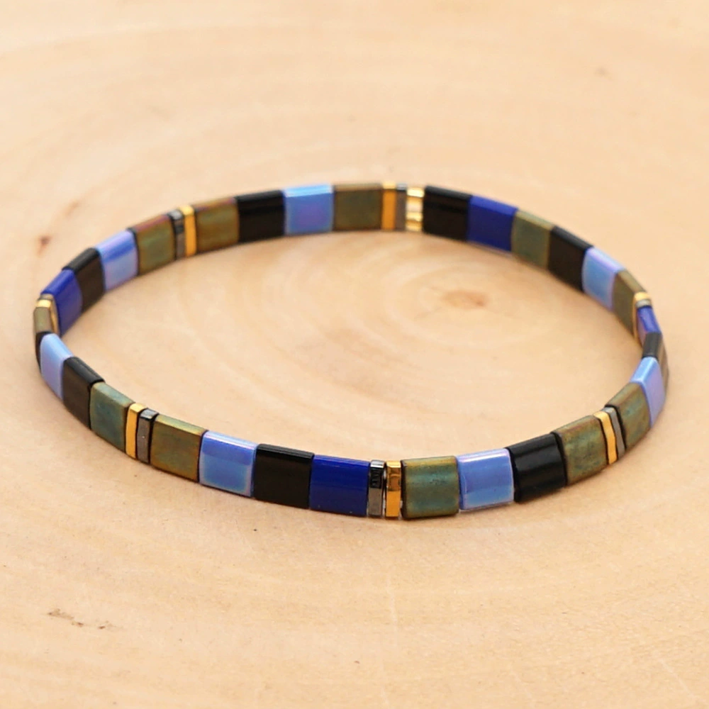 Tila Bead Bohemian Rainbow Bracelet: daily wear scene