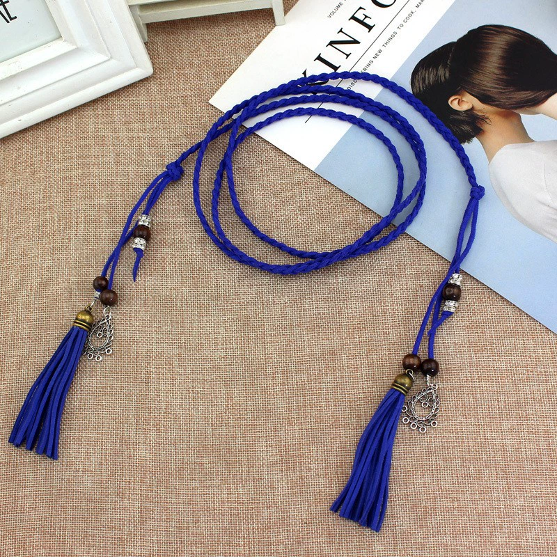 Handmade Ethnic Style Tassel Belt - Image 11